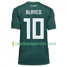 Mexico Blanco 10 Thuis Shirt WK voetbal 2018